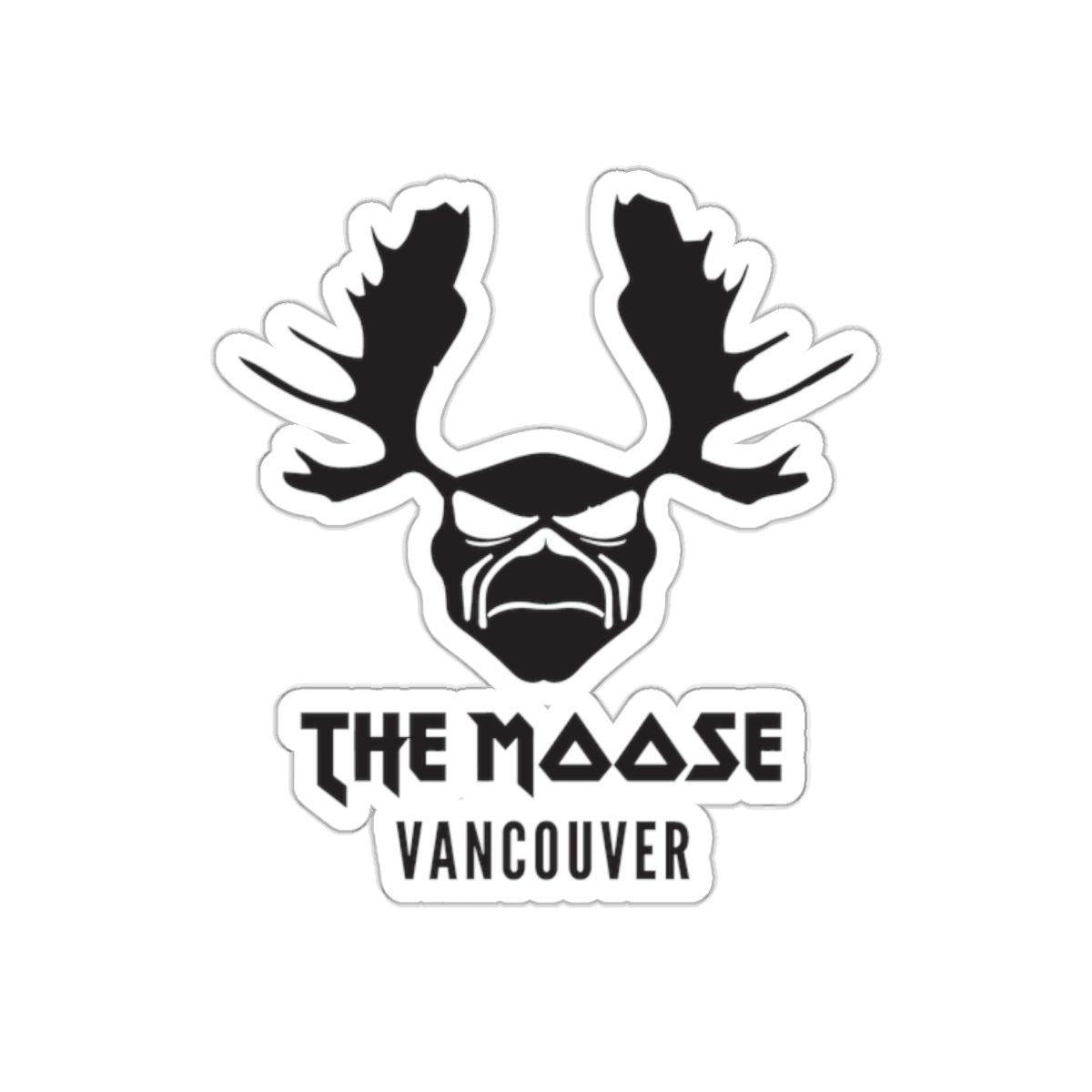 Moose Logo Kiss-Cut Stickers